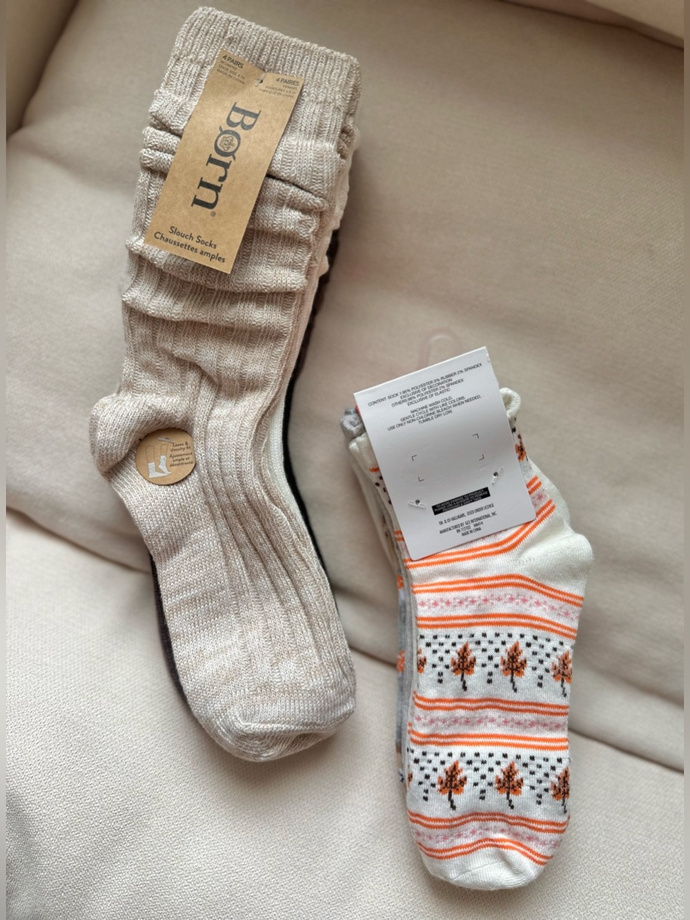 Women’s Born Boot Socks & Hallmark Crew Socks - 10 Pairs for Fall NEW